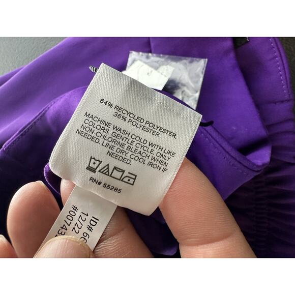 NEW Express Size 2 Women Stylist Wide Leg High Waist Pants Formal Pleated 45-10 - Picture 7 of 11